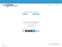 Tablet Screenshot of 99rpm.com